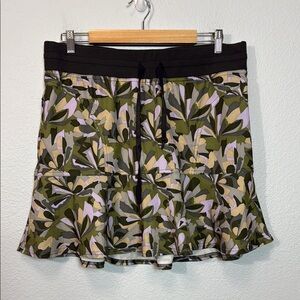 Title Nine Floral‎ Camouflage Skirt